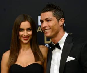 Cristiano Ronaldo e Irina fueron una de las parejas más mediáticas del mundo.
