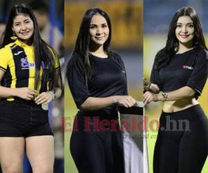 Las guapas hondureñas mostraron su amor por el fútbol y adornaron el último partido de la jornada 5 de la Liga Nacional.