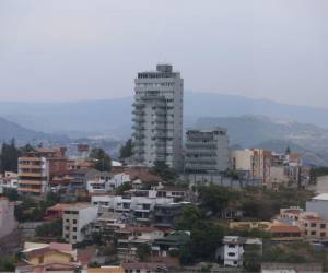 Imagen tomada esta semana en Tegucigalpa, capital de Honduras. La ciudad estuvo sumergida en una capa de humo a causa de la contaminación.