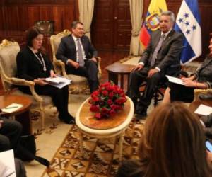 El presidente hondureño concluyó una gira por Chile, Ecuador y Perú, donde abordó temas bilaterales y relaciones de comercio con sus homólogos.
