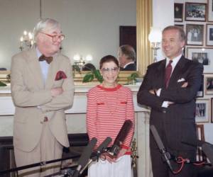 WASHINGTON, DC - SEPTEMBER 25: A flag at the U.S. Capitol is lowered to half-mast in honor of Associate Justice Ruth Bader Ginsburg on September 25, 2020 in Washington, DC. Ginsburg, who was appointed by former U.S. President Bill Clinton, served on the high court from 1993, until her death on September 18, 2020. She is the first woman to lie in state at the Capitol. Liz Lynch/Getty Images/AFP== FOR NEWSPAPERS, INTERNET, TELCOS & TELEVISION USE ONLY ==