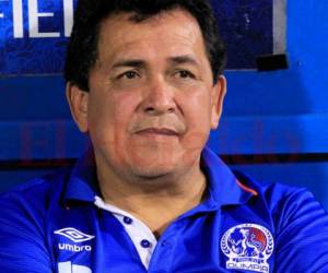 Nahún Espinoza, técnico del Olimpia. Foto Grupo OPSA