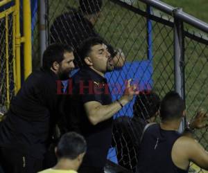 El entrenador del Real España, Martín García. Foto Neptalí Romero