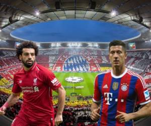 Mohamed Salah y Robert Lewandosky son los jugadores a seguir en este duelo entre el Bayern y Liverpool.