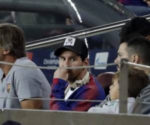 El regreso de Leo Messi es novedad después de dos semanas de baja por la lesión en el brazo derecho. Foto AP