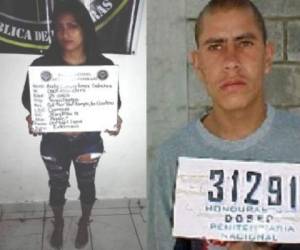 Angie Samary Fúnez Sánchez es novia de un peligroso cabecilla de la pandilla Barrio 18.