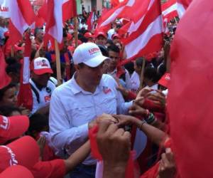 Luis Zelaya se presentó esta mañana en el norte de Honduras y cerró en Cantarranas sus participación proselitista.