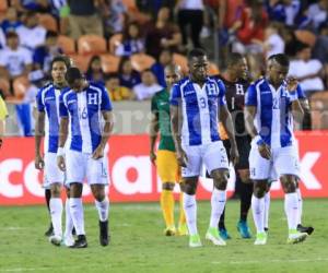 Ahora Honduras tiene medio boleto a la siguiente fase de la Copa Oro 2017. Foto: Ronal Aceituno/Grupo OPSA