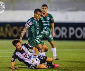 El Marathón sacó la ventaja en el primer partido ante el aguerrido conjunto nicaragüense. Foto: @CDMarathon en Twitter