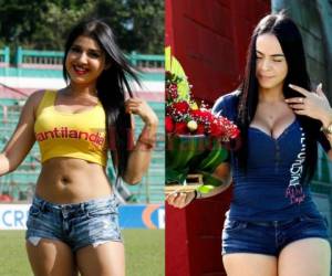 Guapas jovencitas se robaron los suspiros en los diferentes estadios que albergaron los partidos de la jornada 8 del Clausura.