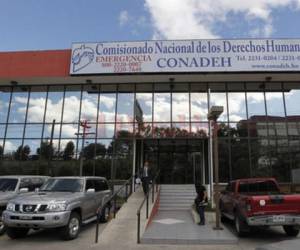 Fachada del Comisionado Nacional de los Derechos Humanos (Conadeh). Foto EL HERALDO