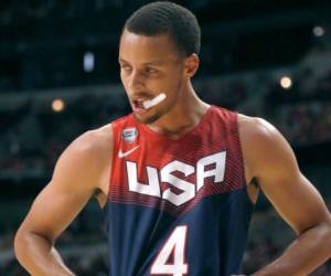 Stephen Curry, estrella del baloncesto estadounidense en la actualidad.