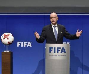 Gianni Infantino es investigado por la justicia suiza desde el pasado 30 de julio. Foto: AFP