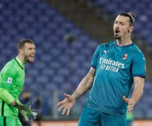 Ibrahimović, de 39 años, se perderá definitivamente un par de compromisos de la Serie A contra Udinese y Verona. Foto: AP