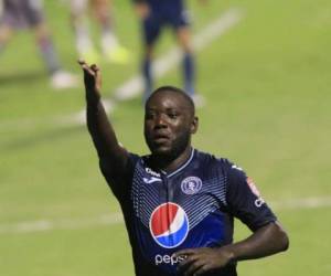 Wilmer Crisanto, jugador de Motagua, sufrió ataques racistas en el partido contra Platense.