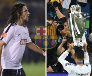 Carles Puyol quien recién estuvo en Honduras jugando un partido de exhibición, criticó al Barcelona por no poder ganar la Champions en su mejor momento.