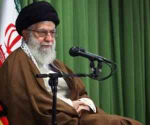 El guía supremo iraní Alí Jamenei. Foto AFP