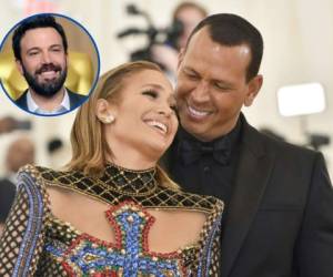 '¡Vamos Yankees!', dijo Alex Rodríguez a los medios de comunicación al ser interrogado sobre la supuesta relación entre JLo y Ben Affleck. FOTO: AFP