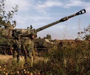 Soldados israelíes en la frontera con Gaza. Foto: AP