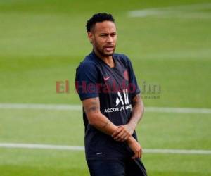 Neymar marchó de Francia a mediados de marzo, justo después de anunciarse la suspensión de las competiciones por la pandemia del nuevo coronavirus. Foto: Agencia AFP.