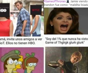 Games of Thrones es un fenómeno mundial que ha encantado a millones de personas. Tras el estreno de la temporada 8, el sentimiento de ansiedad se presentó entre los fanáticos de la serie y, por supuesto, los divertidos memes no se hicieron esperar