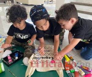 Cepuditos son un grupo de niños que comparten y practican la solidaridad. Foto: El Heraldo