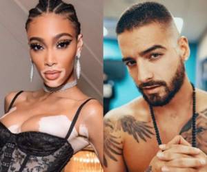 Chantelle Brown-Young, mejor conocida como Winnie Harlow, es una famosa modelo canadiense, quien ha ganado reconocimiento por ser una de las primeras modelos con vitíligo, pero ahora ha llamado la atención por aparentemente tener un romance con Maluma. Foto: Instagram.