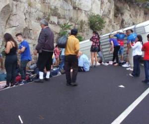 Los heridos habrían sido trasladados al Hospital Escuela de Tegucigalpa.