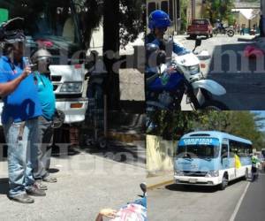 Los violentos hechos se registraron en diferentes puntos de la capital de Honduras, fotos: Estalin Irías / EL HERALDO.