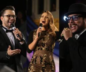 Jean Paul Irías Alcantara, Kritza Pérez, Marco Orella 'Nono', Polache, entre otros, fueron los cantantes hondureños que tuvieron el honor de interpretar un tema a la Virgen de Suyapa durante la alborada en la Basílica Menor. Fotos: El Heraldo/David Romero.