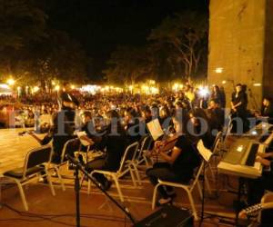 Concierto a la Virgen Inmaculada Concepción en el marco del aniversario de Comayagua.