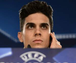 Bartra fue el único que salió lesionado en el atentado. Foto: AFP