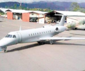 El supuesto nuevo avión presidencial de Honduras.