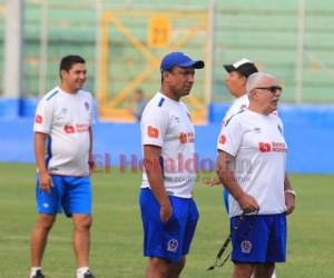 Mario Beata, asistente técnico de Olimpia, salió molesto con la actitud de Motagua en el clásico del pasado domingo. Foto: El Heraldo