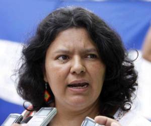 Imagen en vida de Berta Cáceres (Foto: EL HERALDO)