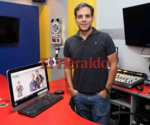 Fernando Varela es director de Vox FM, trabaja en la radio desde hace 15 años.Su imagen fue un cambio radical, bajó 85 libras. (Foto: Marvin Salgado/El Heraldo)