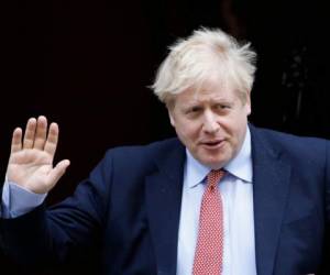 El primer ministro británico, Boris Johnson, ingresó este domingo en un hospital. Foto AFP