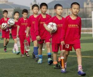China espera contra con 50,000 escuelas de fútbol para 2025 (Foto: Internet)