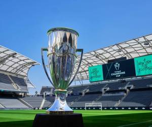 El trofeo que se llevará el Campeón de la Copa Centroamericana.