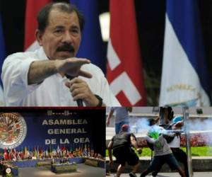 El presidente Daniel Ortega rechazó la propuesta de crear una comisión especial para resolver la crisis, petición que fue elaborada por la OEA y ocho países. Foto: Agencia AFP