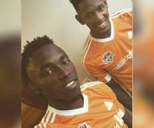 Alberth Elis y Romell Quioto en el Houston Dynamo (Foto: Redes / Deportes EL HERALDO Honduras)