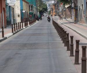 Así luce terminada la primera fase de la avenida Miguel de Cervantes, este proyecto contempla la reconstrucción completa de esta vía que cruza todo el centro histórico.