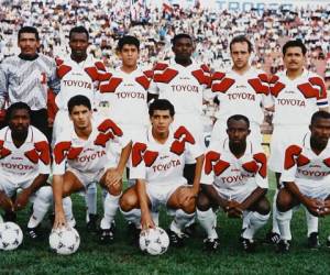 Este fue el Olimpia a finales de la década de los 80's y principios de los 90's.