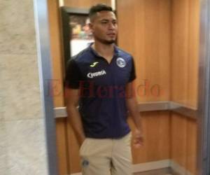 El portero de Motagua, Marlon Licona, dijo estar listo para jugar la final ante Real España. Foto: Ronal Aceituno / El Heraldo.