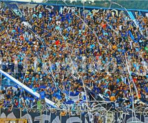 Motagua jugó en diciembre pasado la final ante Platense en el estadio Nacional ante un llenazo. Foto: Ronal Aceituno / Grupo OPSA.