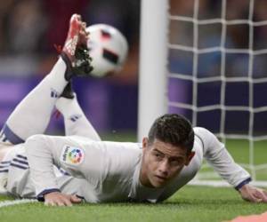 James Rodríguesz podría jugar este sábado su último partido vistiendo la camiseta del Real Madrid (Foto: Internet)