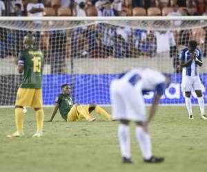 La Selección de Honduras no pudo ante Guayana Francesa y se conformó con un empate a 1-1 (Foto: Agencia AFP)