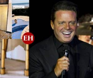 La famosa casa de Luis Miguel se construyó en los años 90 y mide 36,000 metros. Foto: Infobae y AP