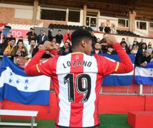 Anthony Lozano jugó 17 minutos en el cuarto triunfo, como local, de Girona en la primera división de España.