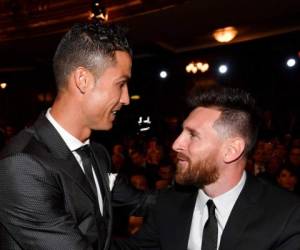 Cristiano Ronaldo y Leo Messi, dos de los mejores futbolistas del mundo en la actualidad. (Fotos: AFP)